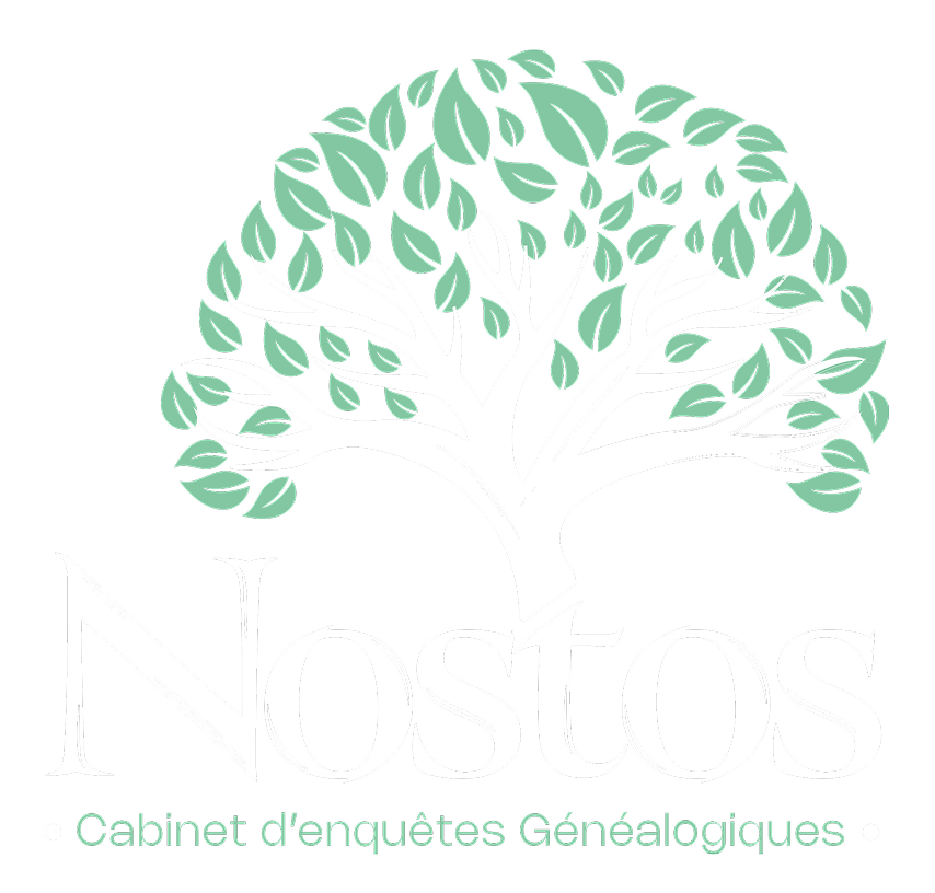 Logo Nostos Généalogie — recherches généalogiques professionnelles
